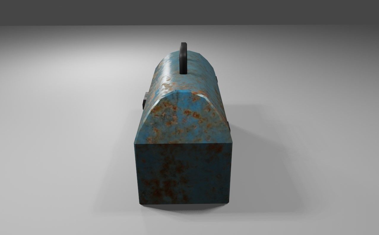 Toolbox - Caixa de Ferramentas Low-poly 3D model_12