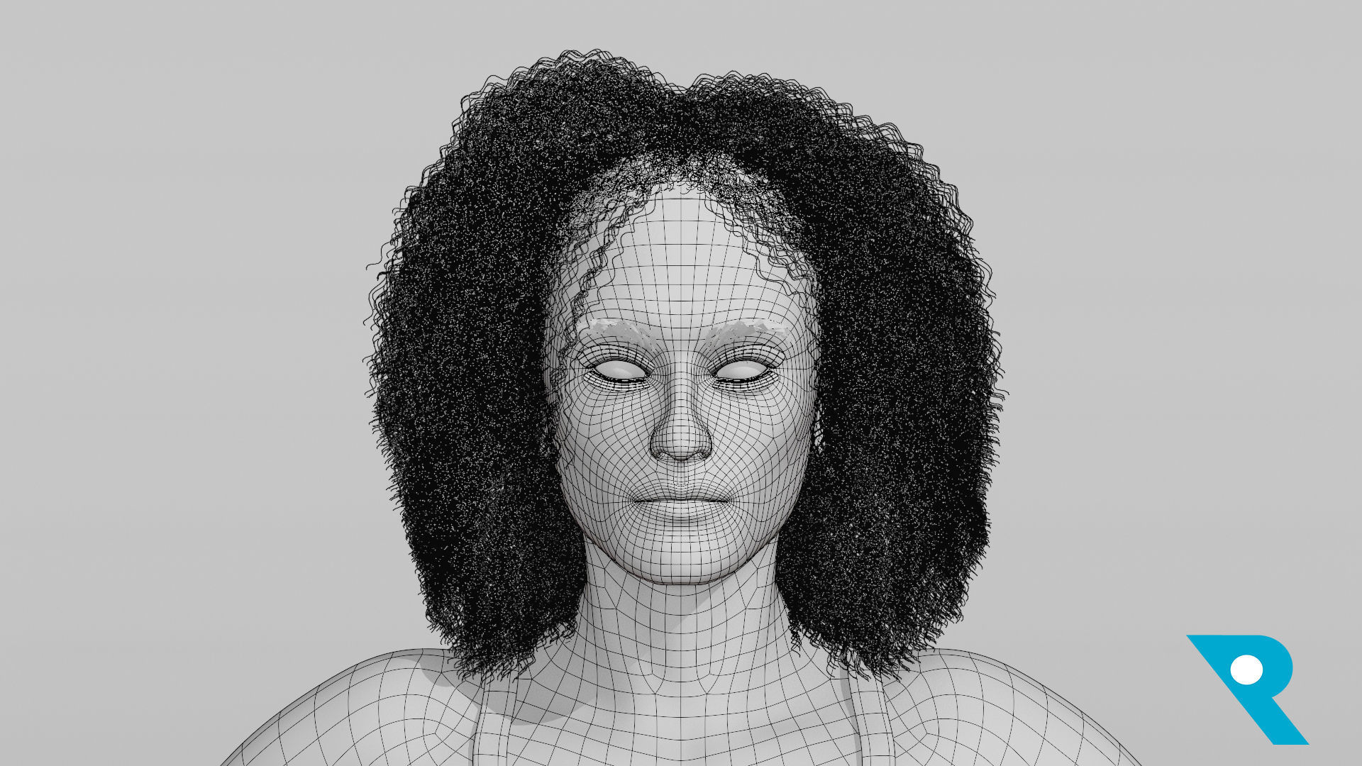 Realistic Female Character - Terry 3D model_14