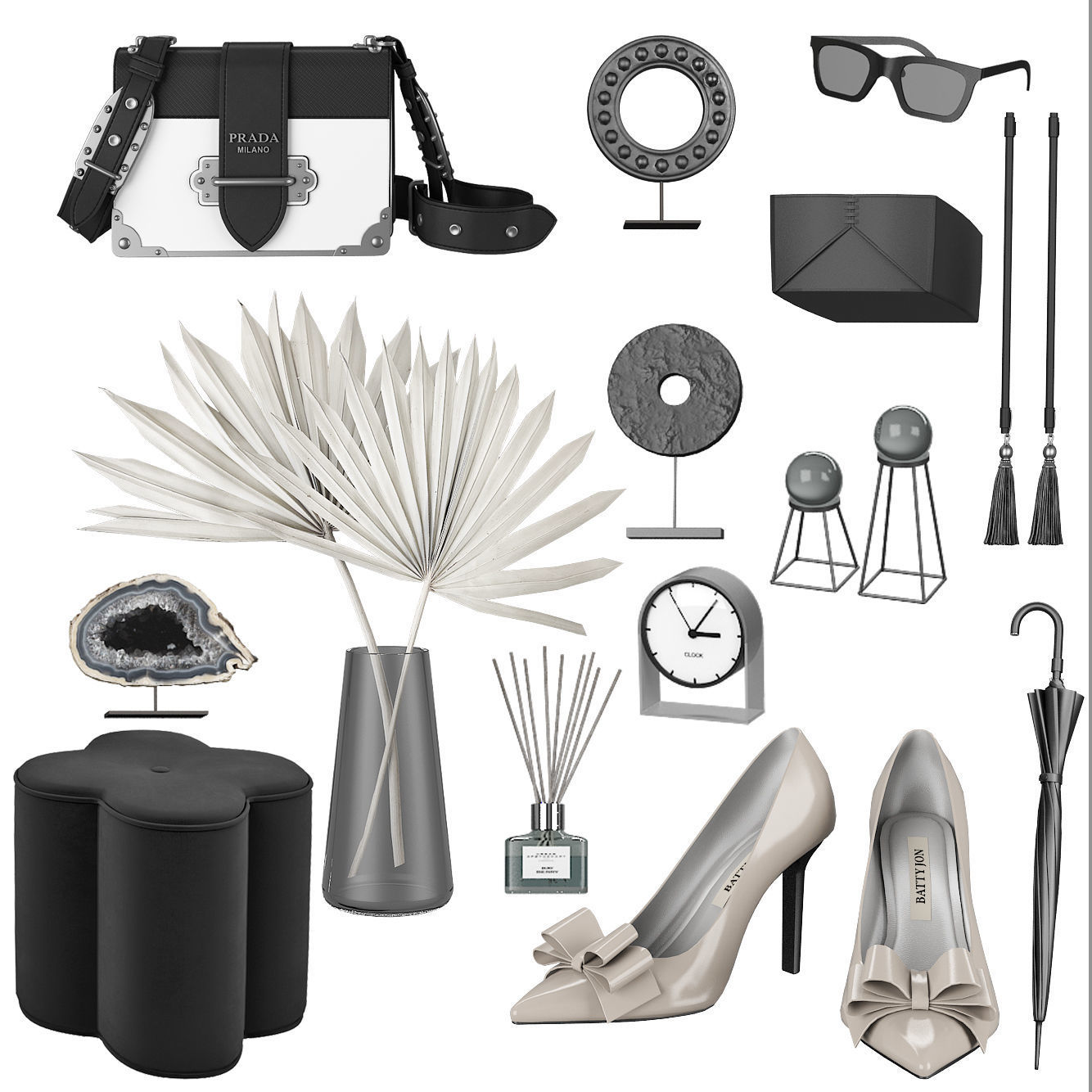 Entryway furniture 100 3D model_3