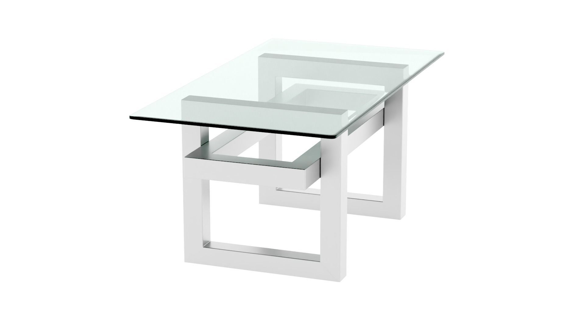 Glass table Atlant-3 3D model_3
