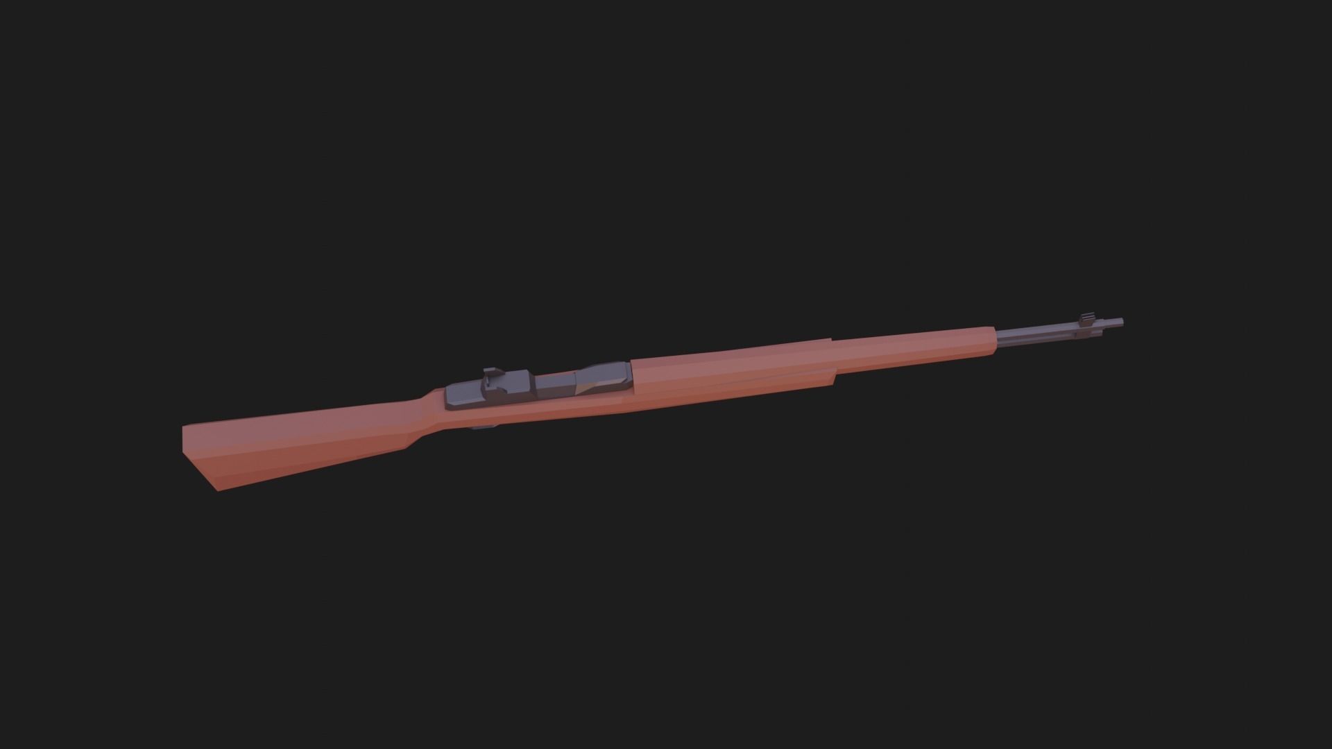 Weaponies - M1 Garand Low-poly 3D model_9