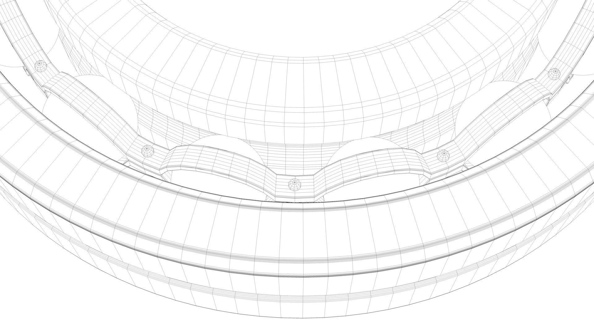 A set of models of six ball and roller bearings 3D model_2