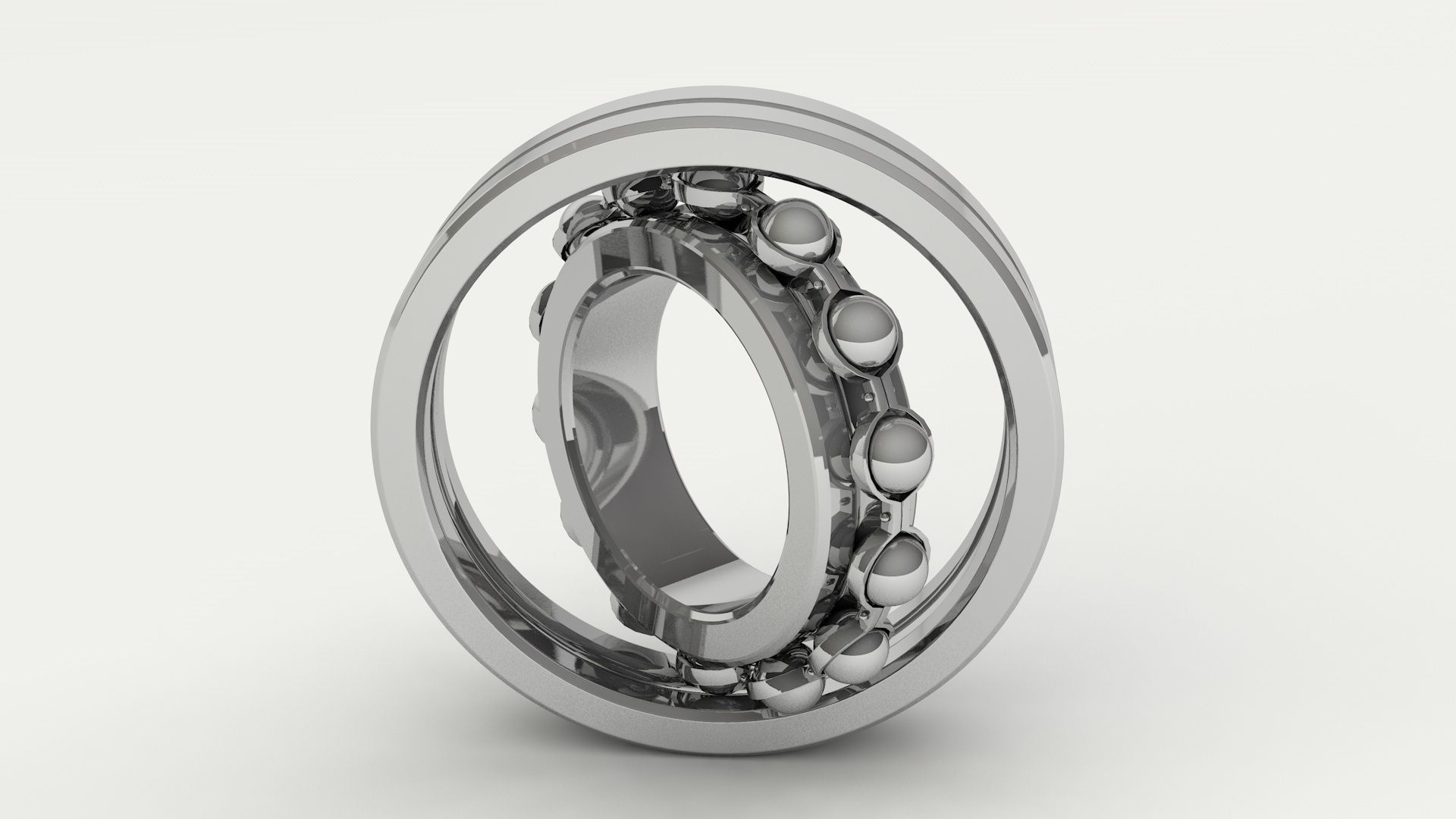 A set of models of six ball and roller bearings 3D model_22