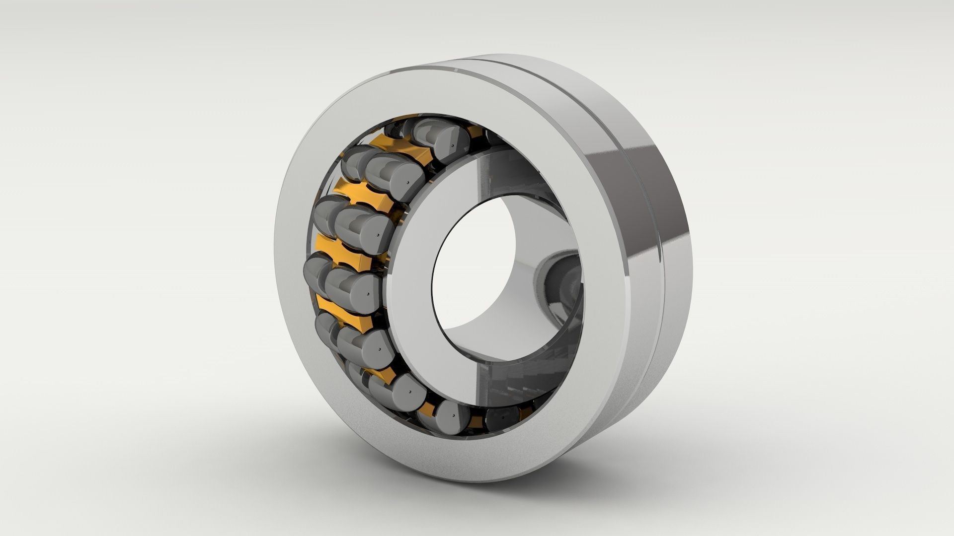 A set of models of six ball and roller bearings 3D model_18