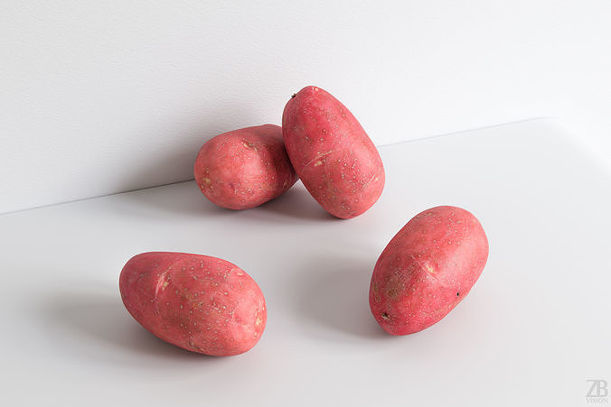 Potato 3D model