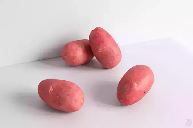Potato 3D model