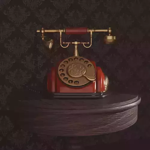 Old telephone