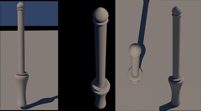 basic  lamp  3D model