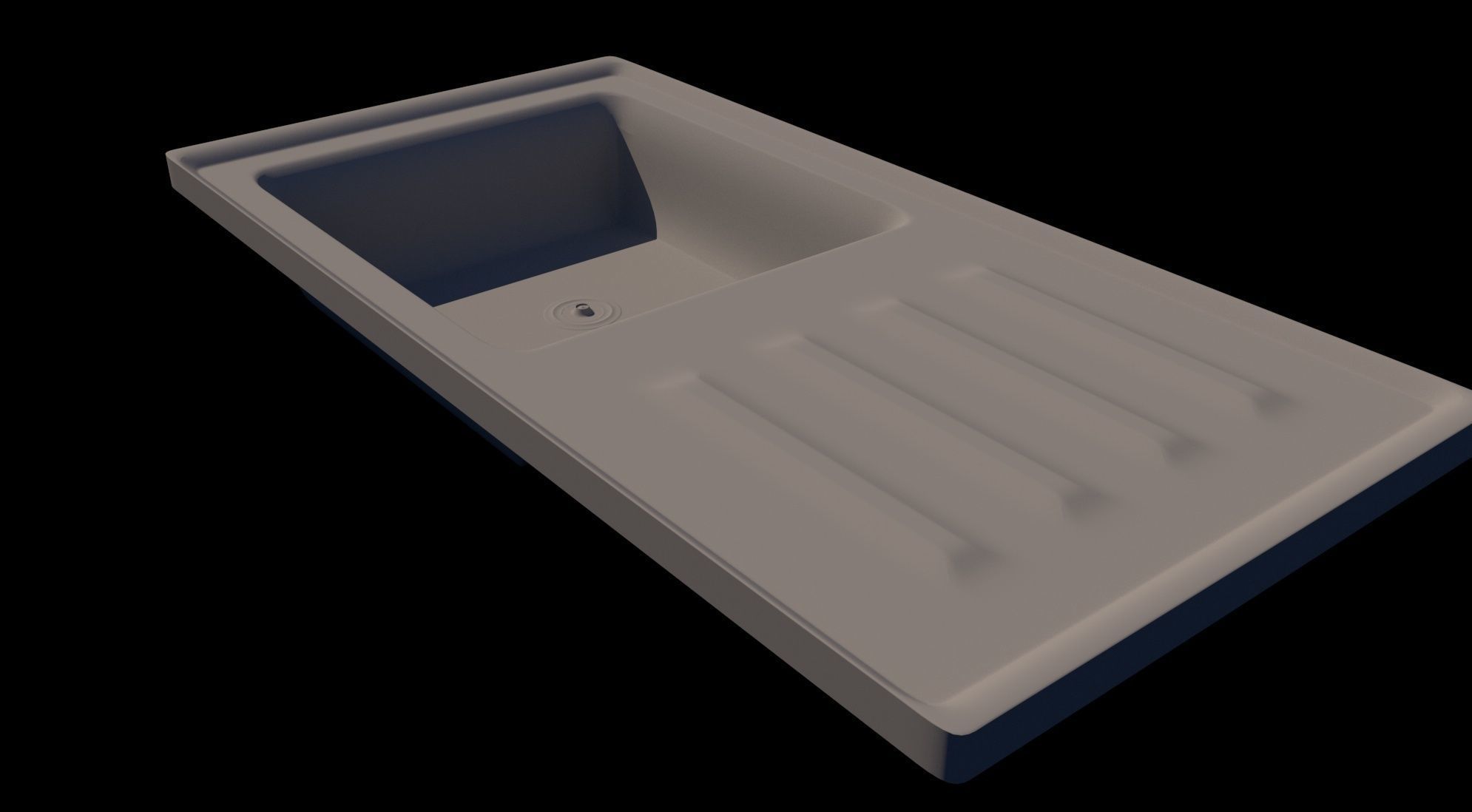 basic sink 3D model_2