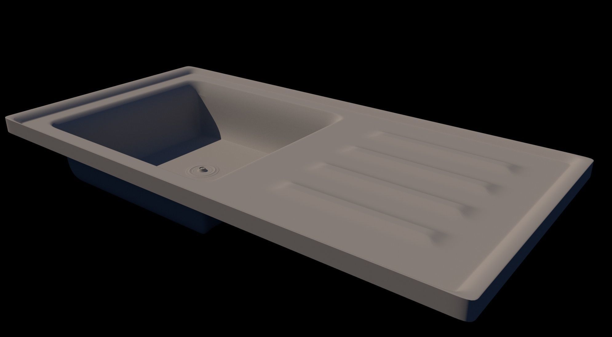 basic sink 3D model_3