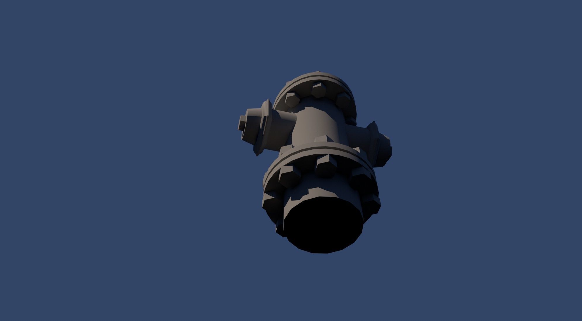 Fire hydrant  3D model_2