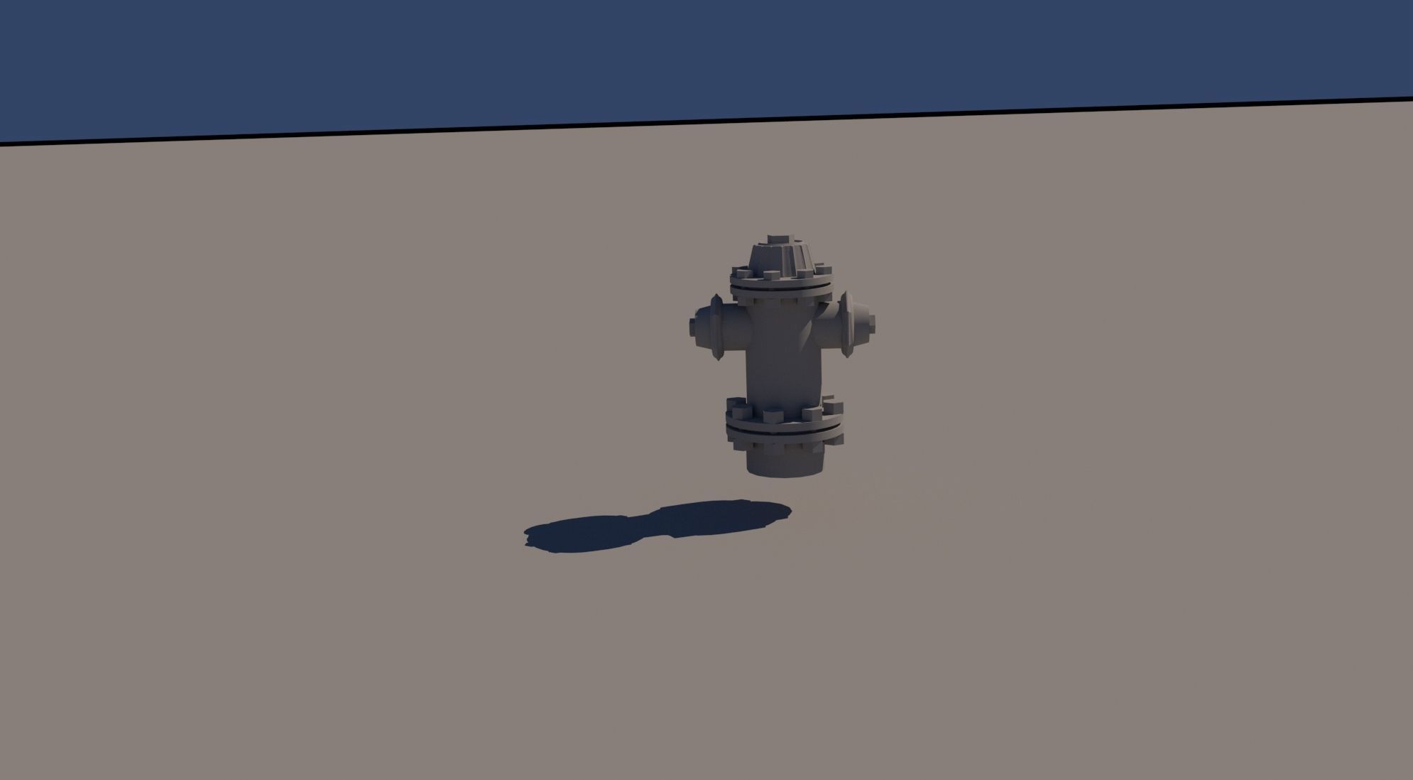 Fire hydrant  3D model_4