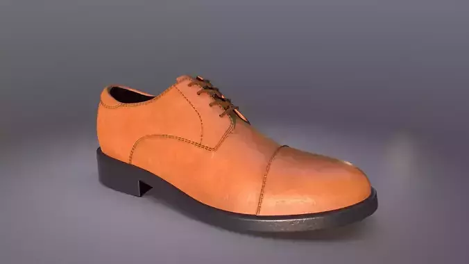 Low Poly Dress Shows Model