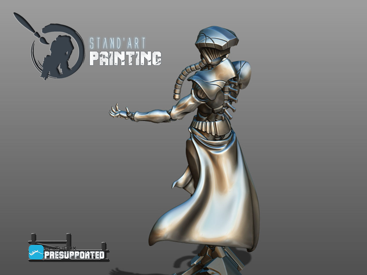 Ashanti the queen of behond 3D model_4