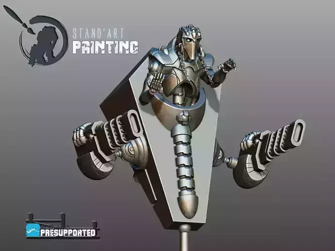 Destroyers star wars robot with gun