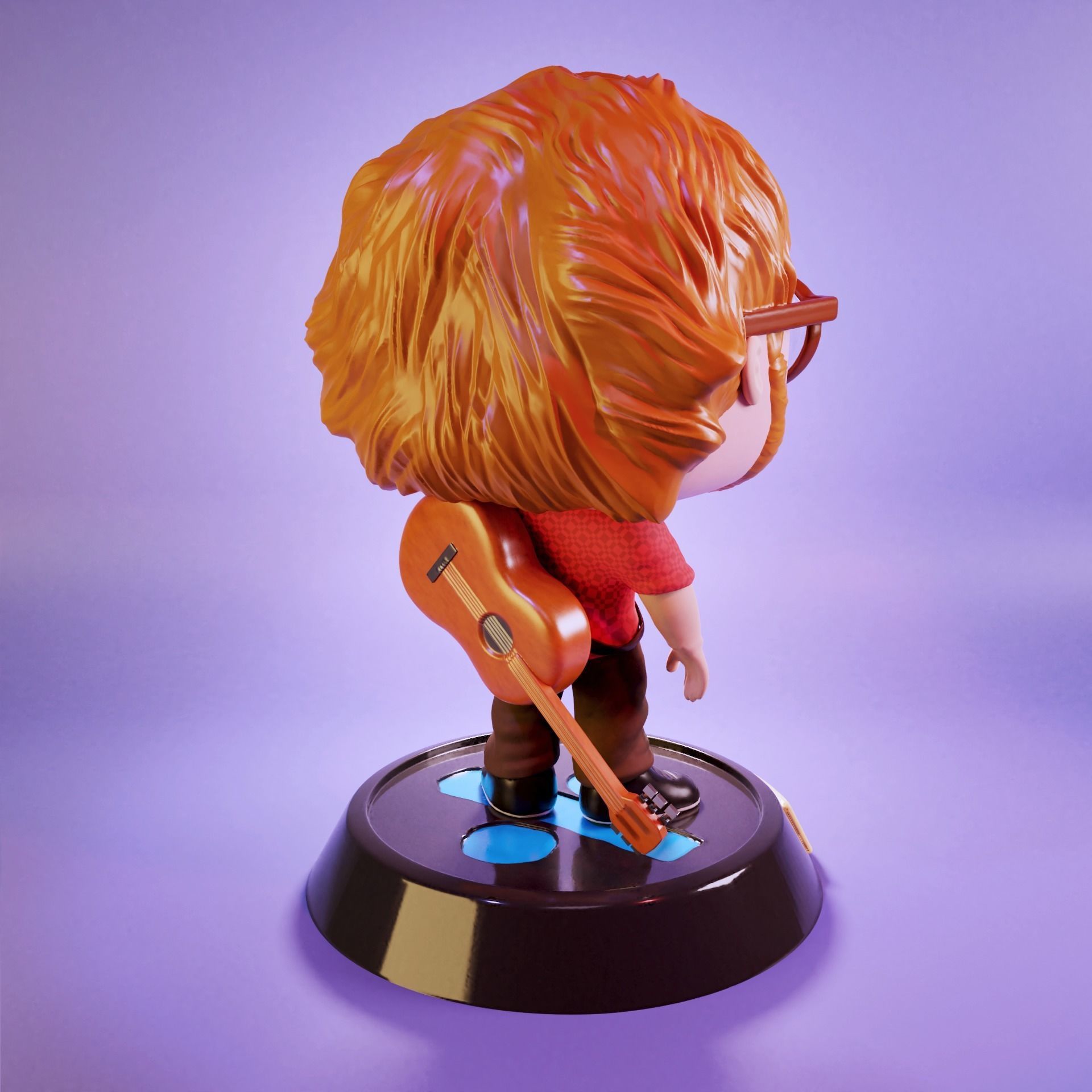 Ed sheeran funko 3D print model_3