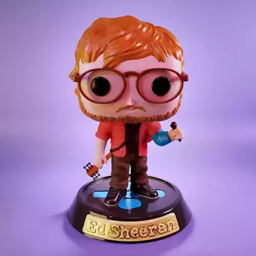 Ed sheeran funko 3D print model