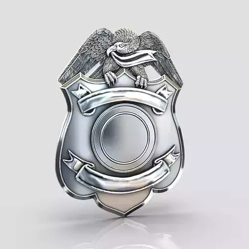  POLICE BADGE 3D print model