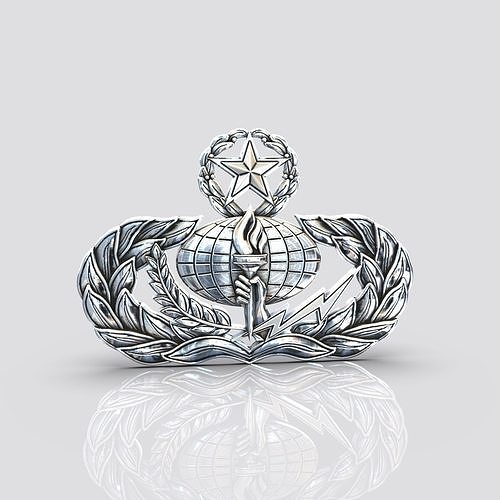  Air force service badge  3D print model