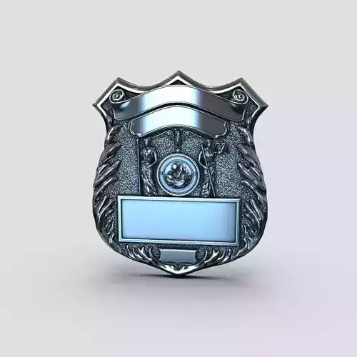 TROY badge 3D print model