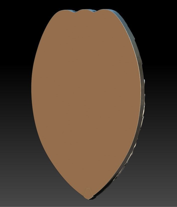 Tucson badge 3D print model_12