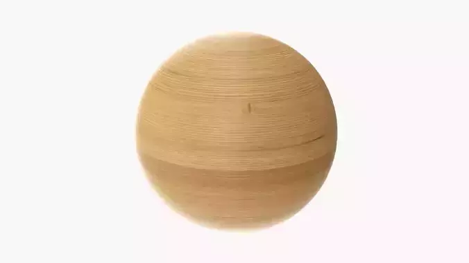 Wooden sphere Free 3D model