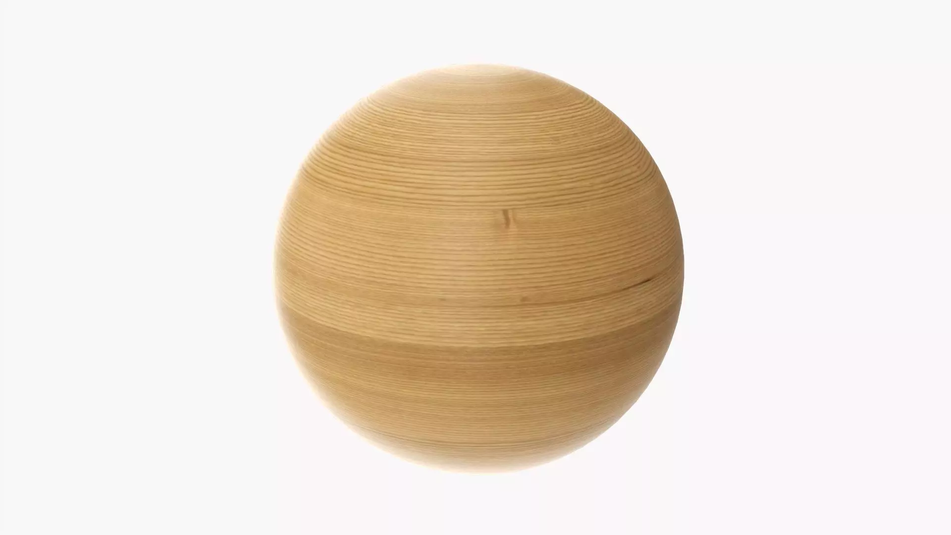 Wooden sphere Free 3D model