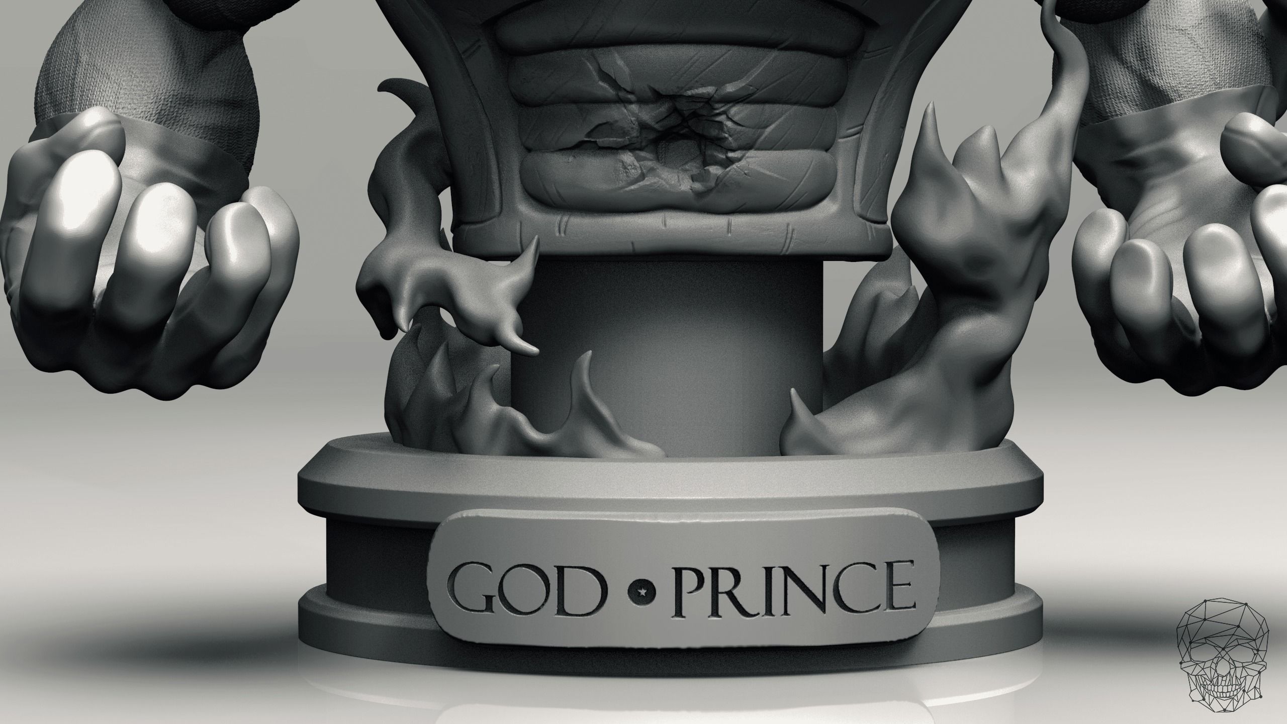 Vegeta Hakaishin Figure 3D print model_6