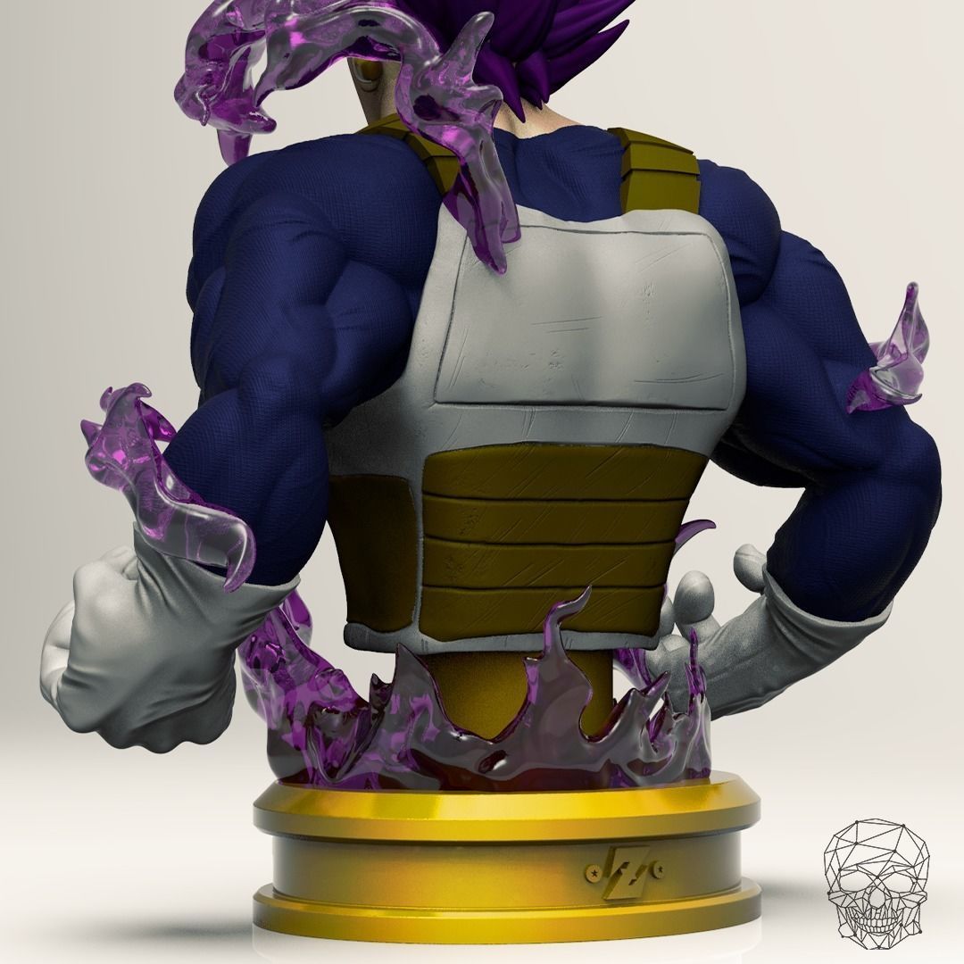 Vegeta Hakaishin Figure 3D print model_20