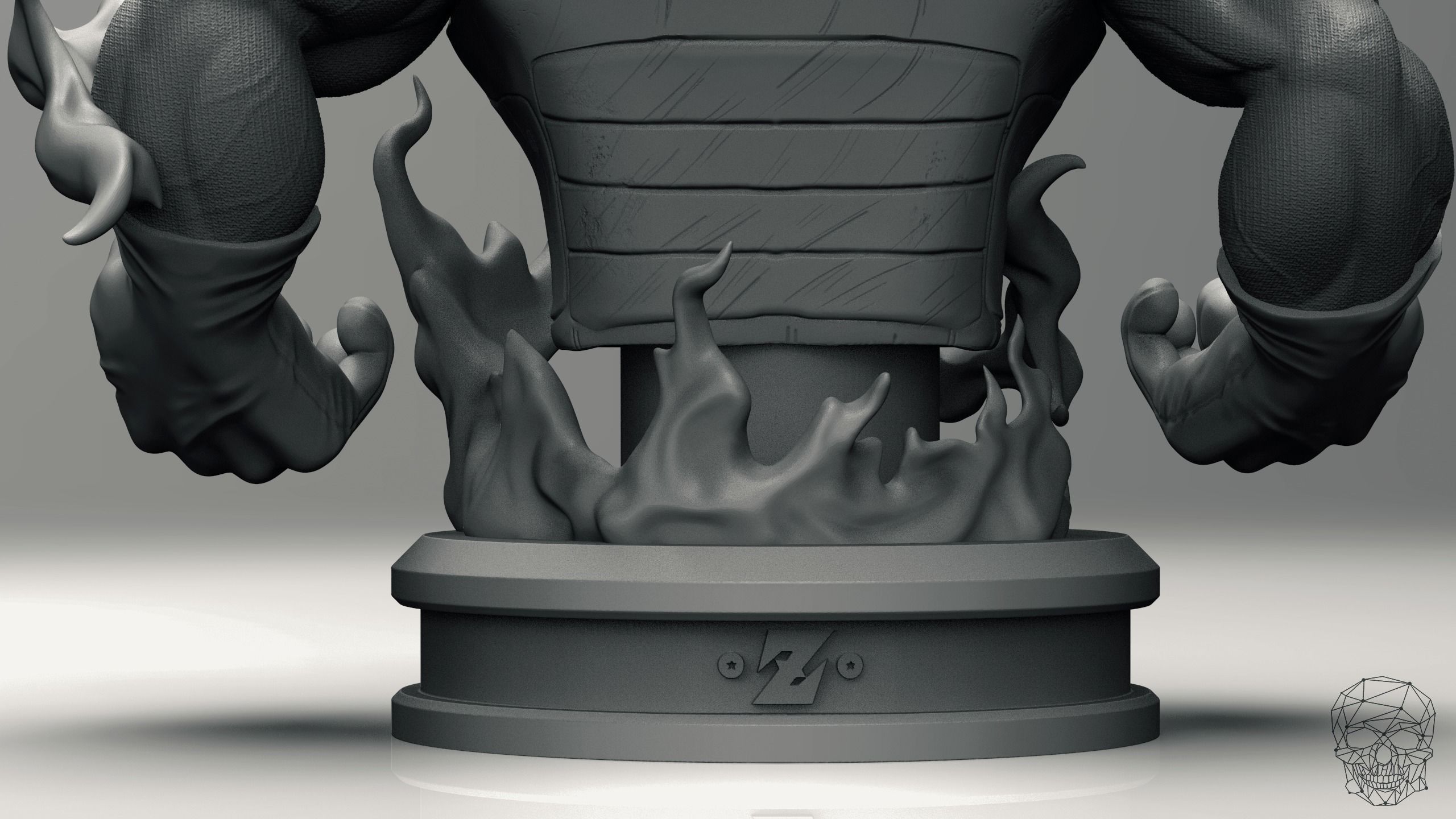 Vegeta Hakaishin Figure 3D print model_8