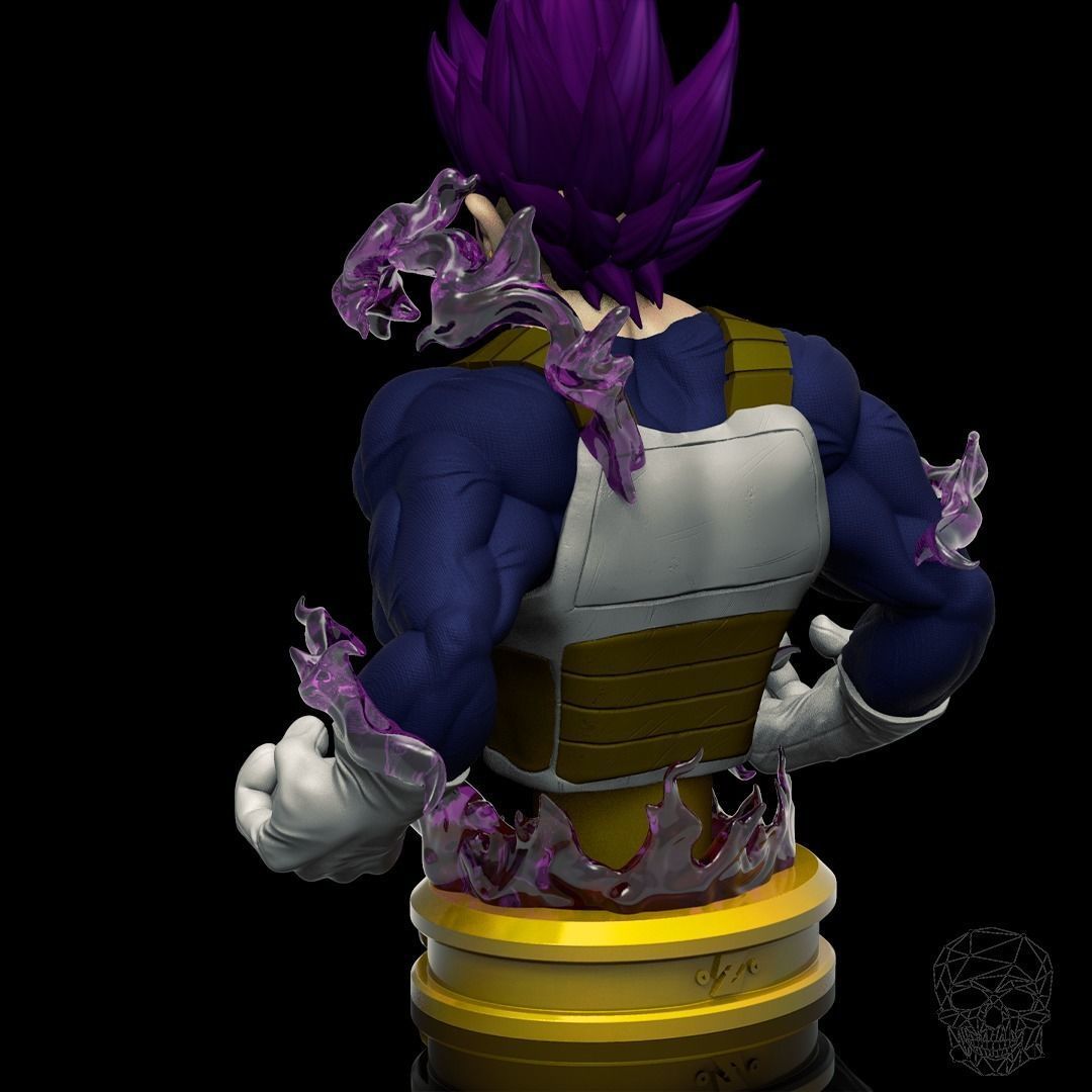 Vegeta Hakaishin Figure 3D print model_11