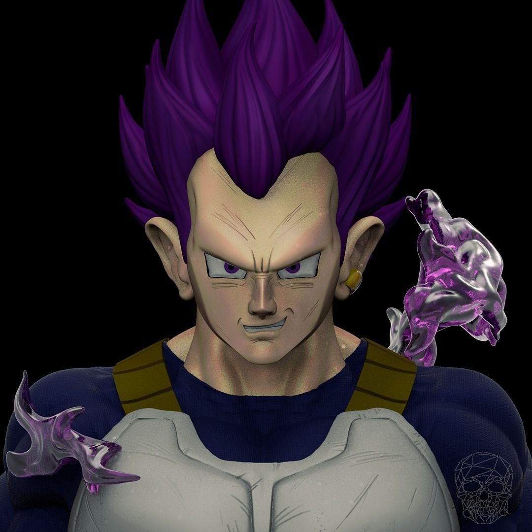 Vegeta Hakaishin Figure 3D print model_10