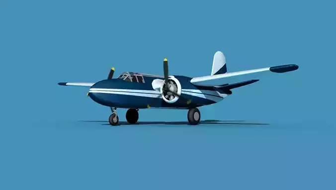 Douglas A-20G Civil Transport V05