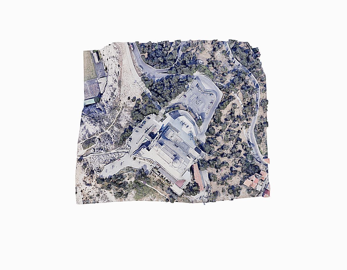 Notre Dame de la Garde Low-poly 3D model_3