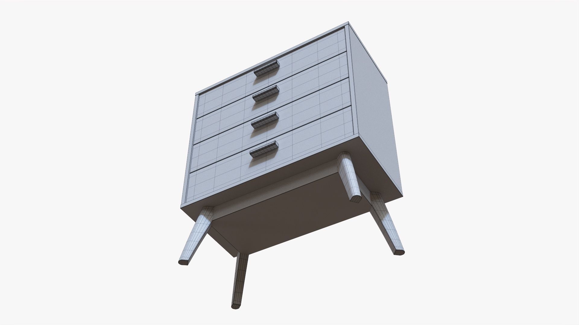 Chest of drawers 02 3D model_10