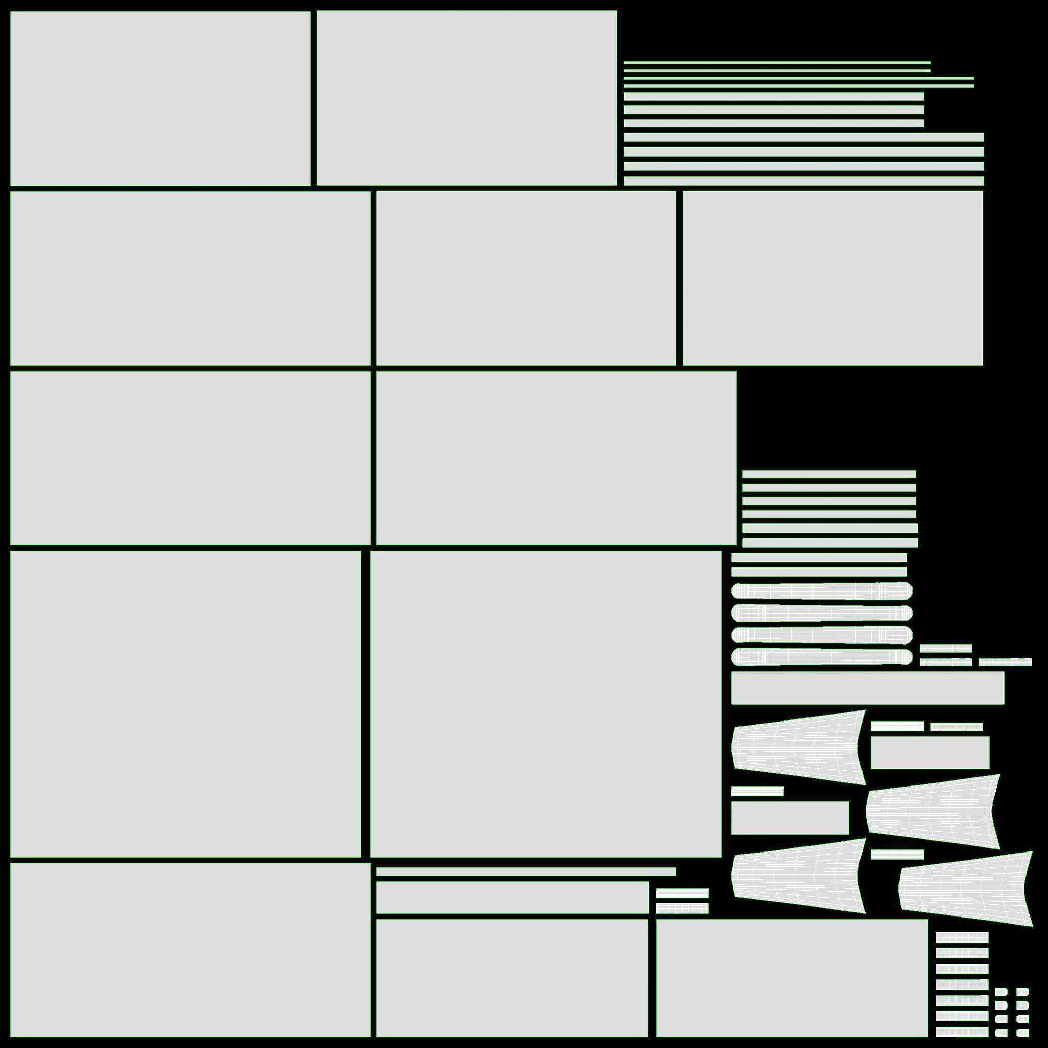 Chest of drawers 02 3D model_12