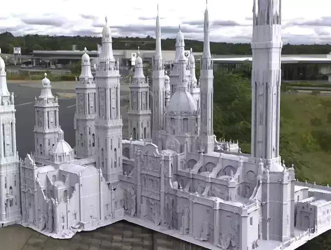 Minas Tirith Castle Tower of the king