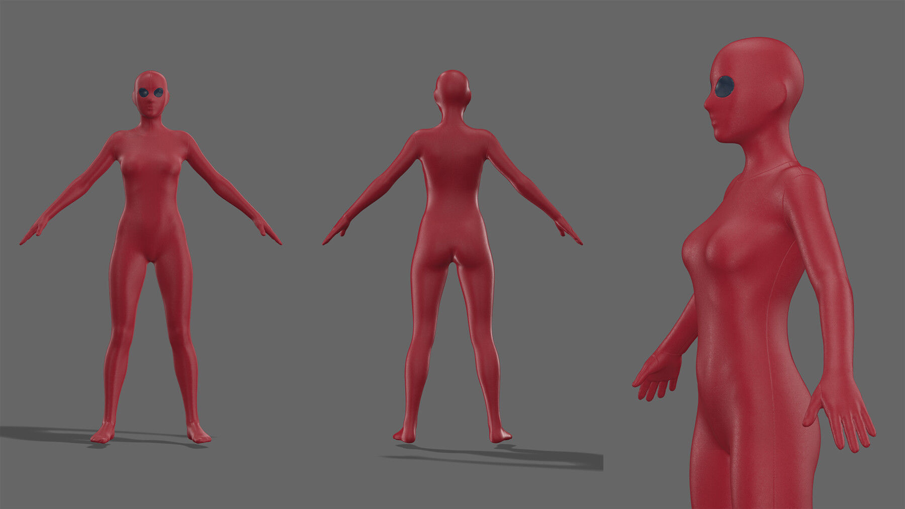 SUPERHERO SUITS genesis 8 male female highpoly 3D model_3