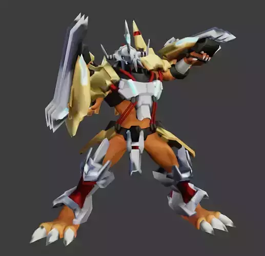 Wargreymon Antibody-X Statue