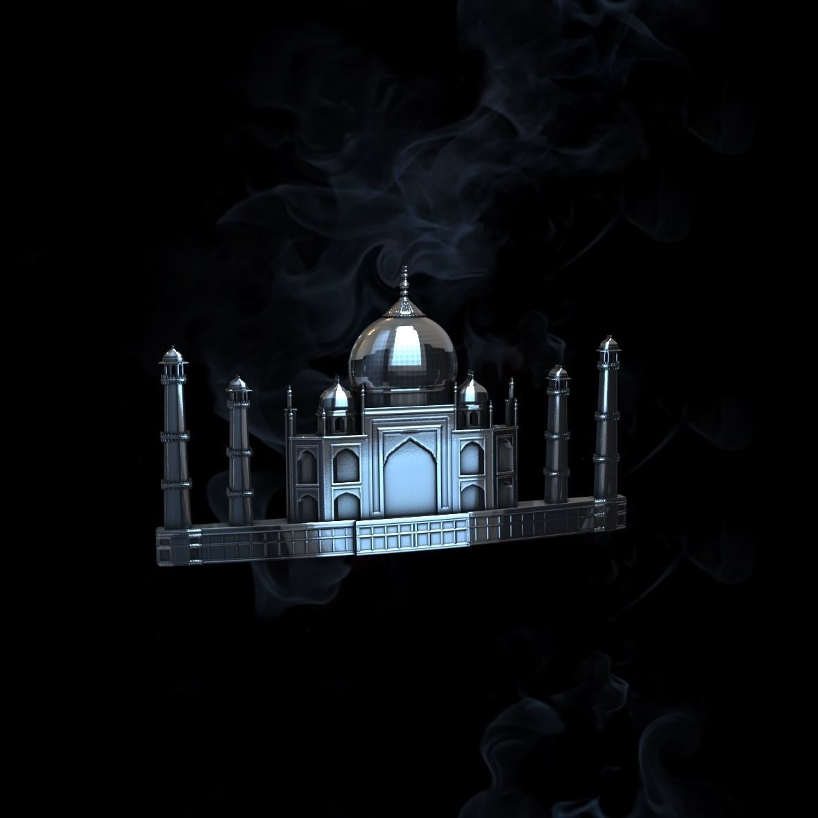 Taj Mahal 3D print model_2