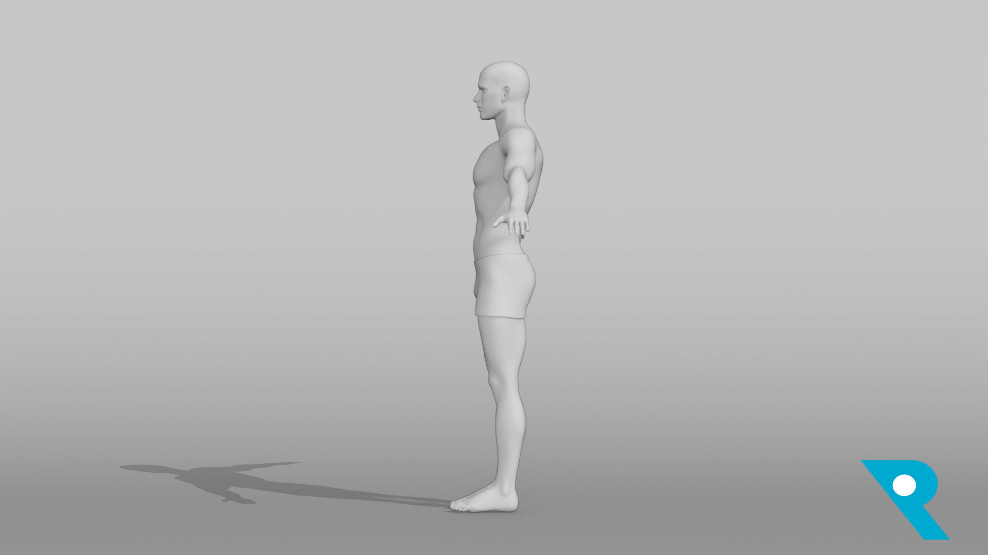 Realistic Male Character - Marcelino 3D model_8