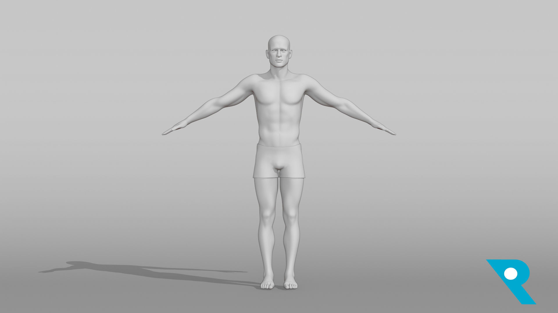 Realistic Male Character - Marcelino 3D model_5