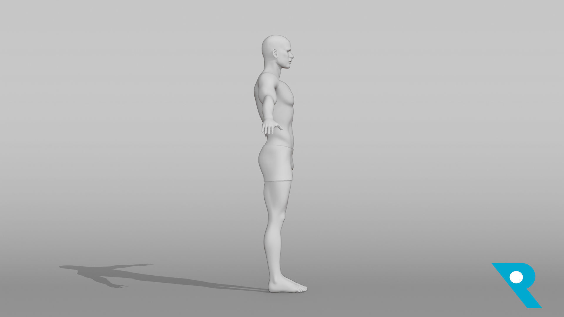 Realistic Male Character - Marcelino 3D model_7