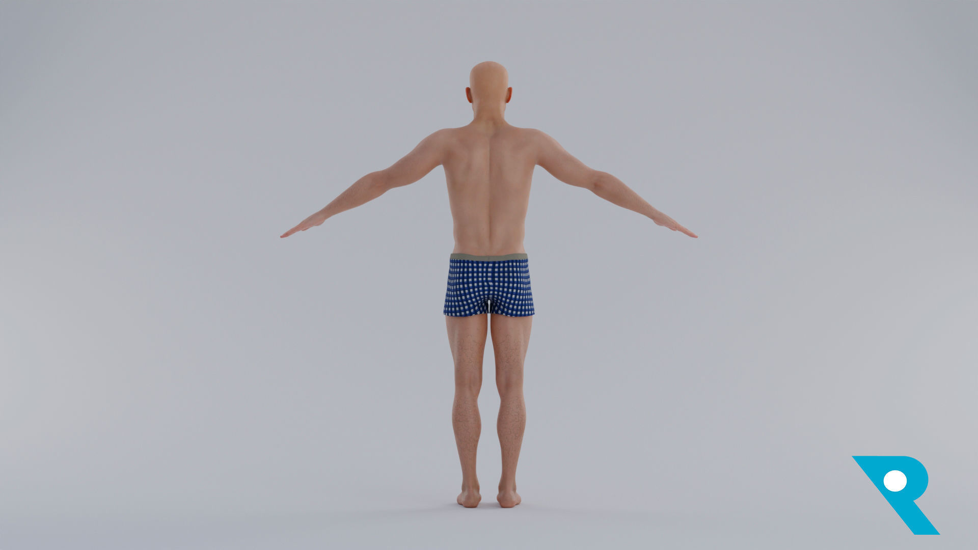 Realistic Male Character - Marcelino 3D model_2