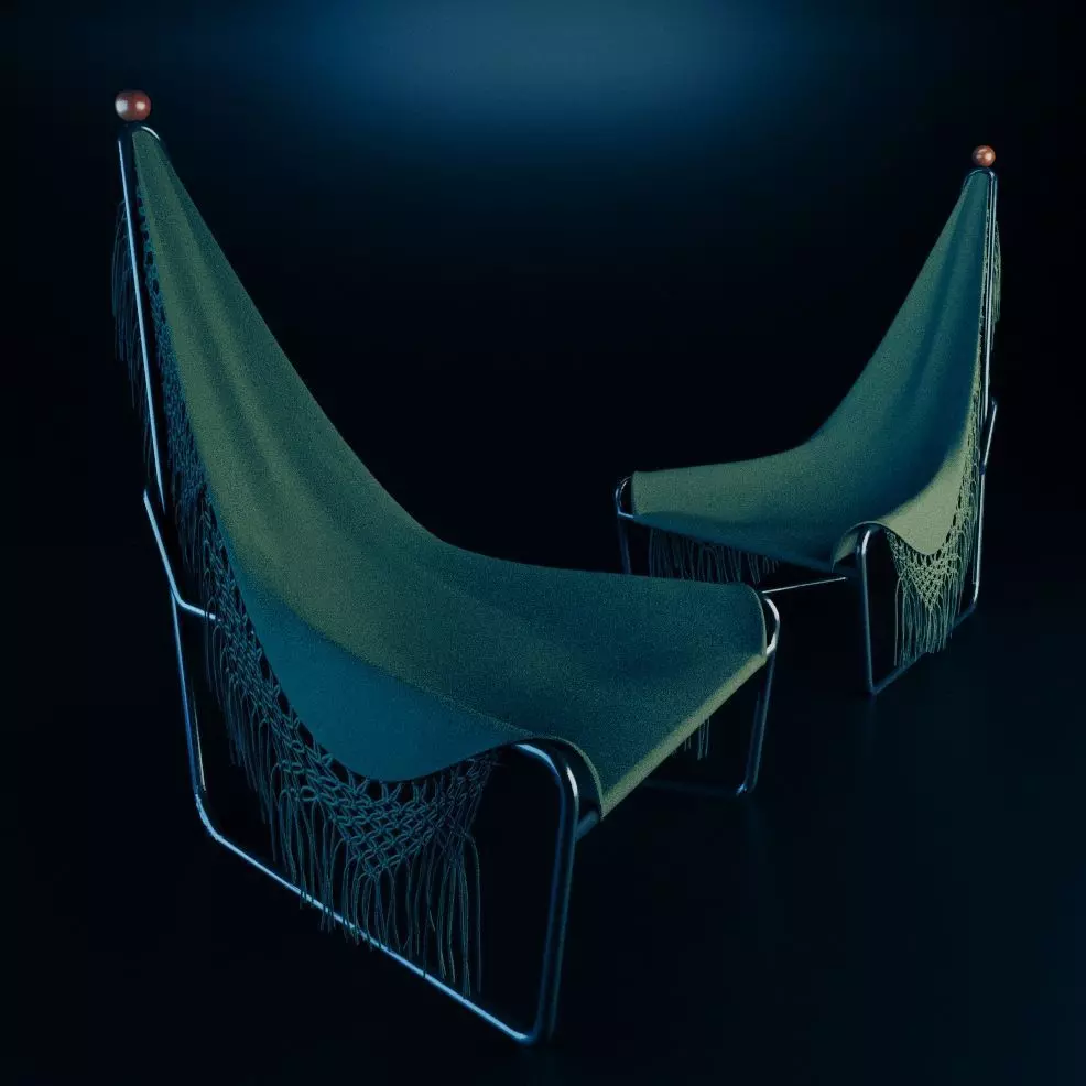 POLTRONA REDE 3D model