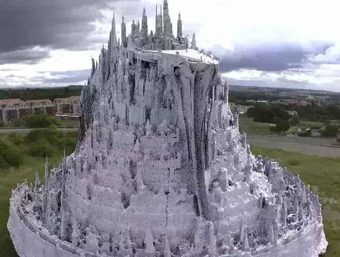 Minas Tirith Full scene mid resolution