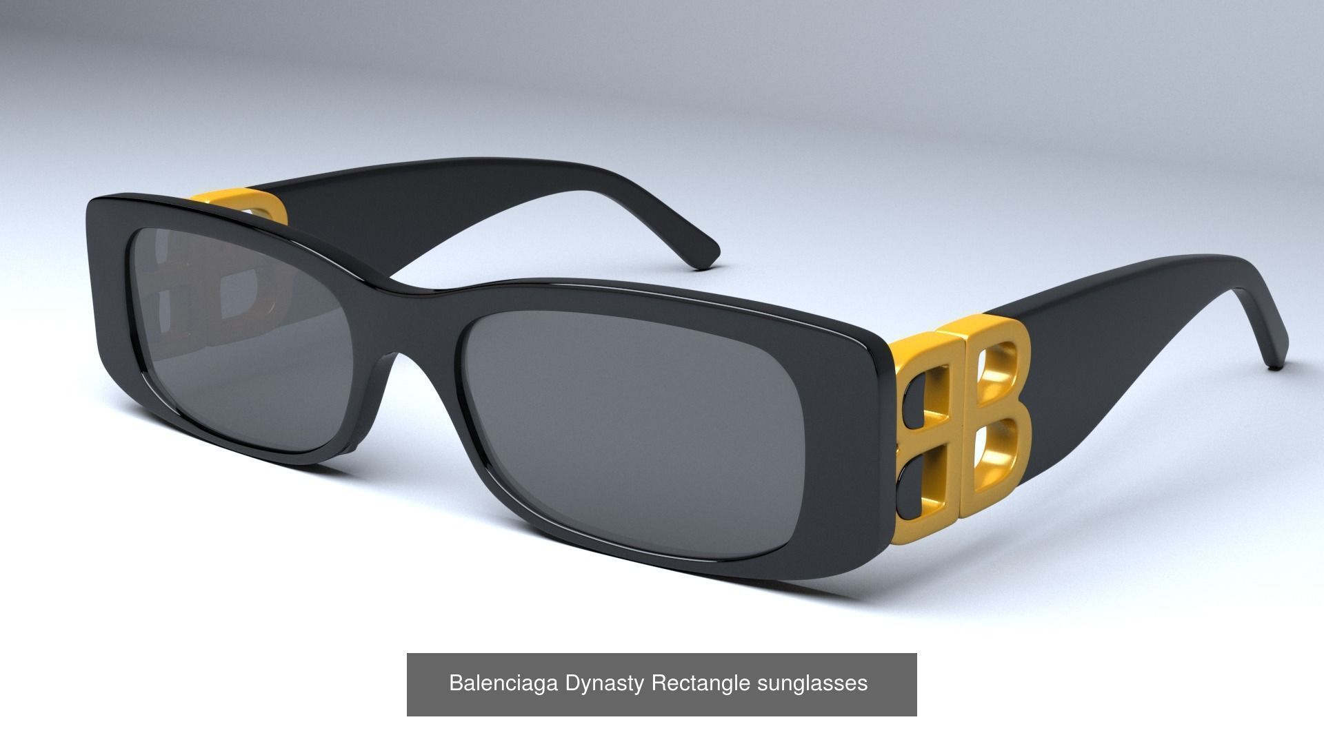 Fashion sunglasses 3D Model Collection_3