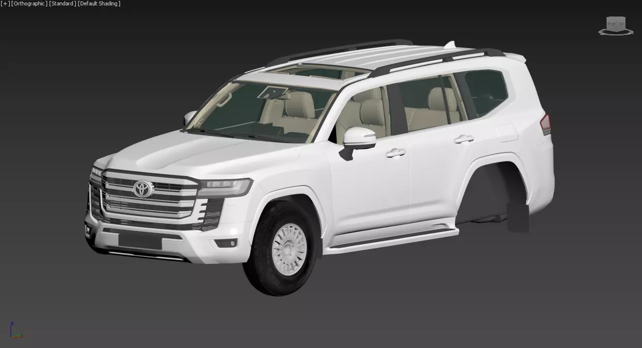 Toyota Land Cruiser 2022 3D model 3D model_0