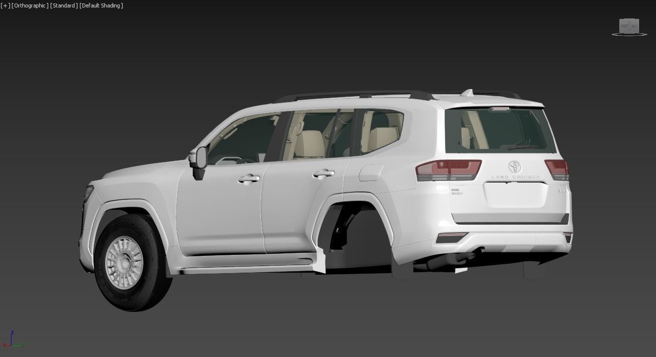 Toyota Land Cruiser 2022 3D model 3D model_2