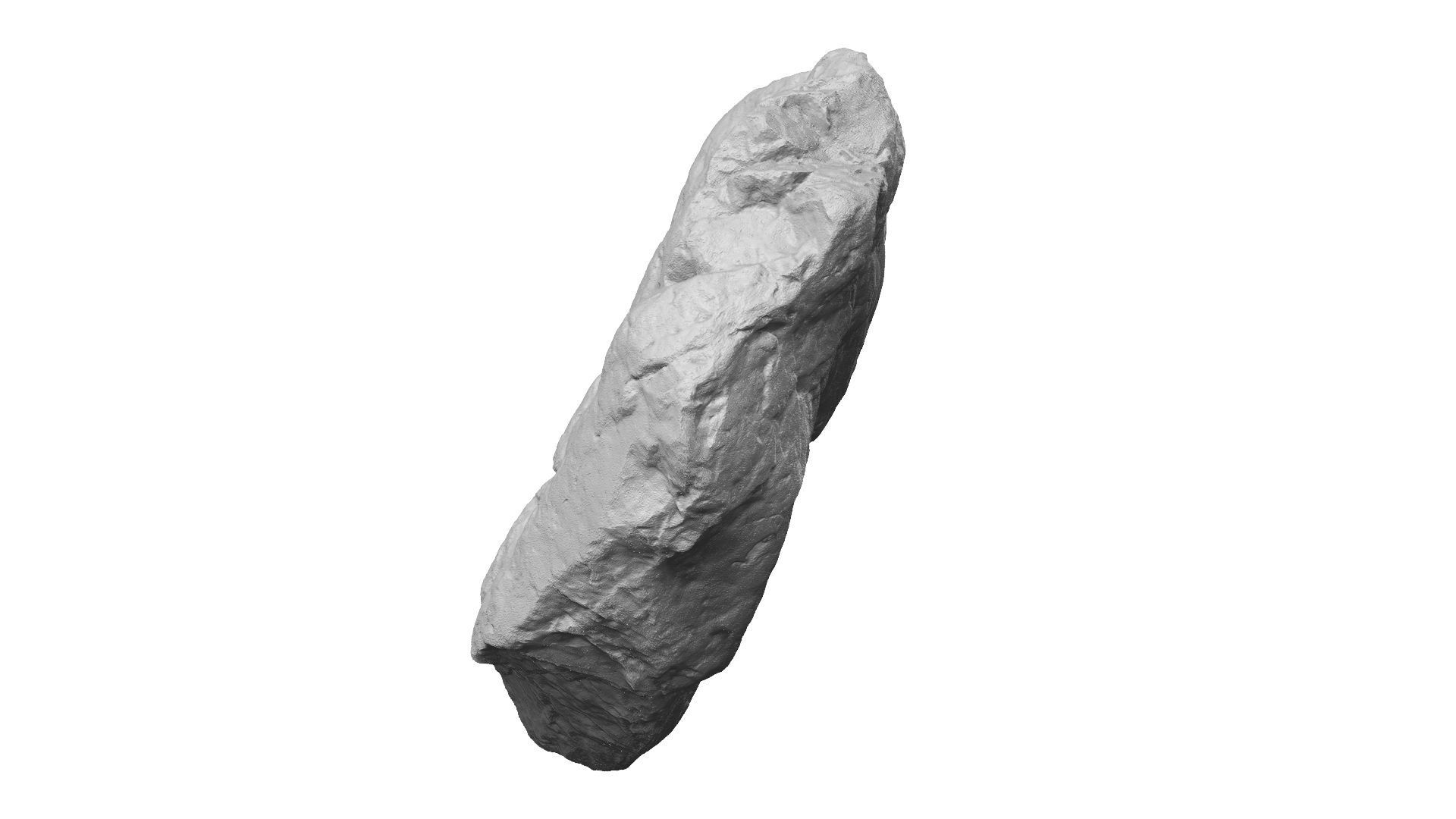 Natural Rock Raw Scanned 3D model_13